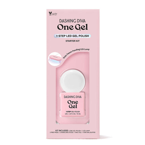 Dashing Diva One Gel Color Kit Daikon (10 ml 1 Color + LED Lamp)