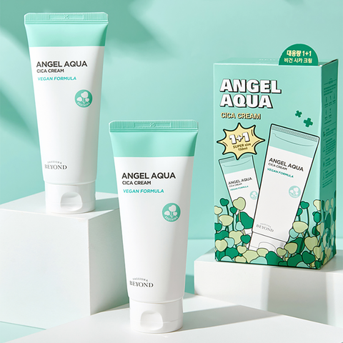 BEYOND Angel Aqua Cica Cream 150ml (2 Pack) - Vegan
