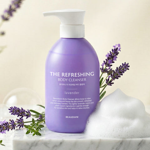Beaudiani The Refreshing Body Cleanser 450ml Lavender Oil (2 Pack)