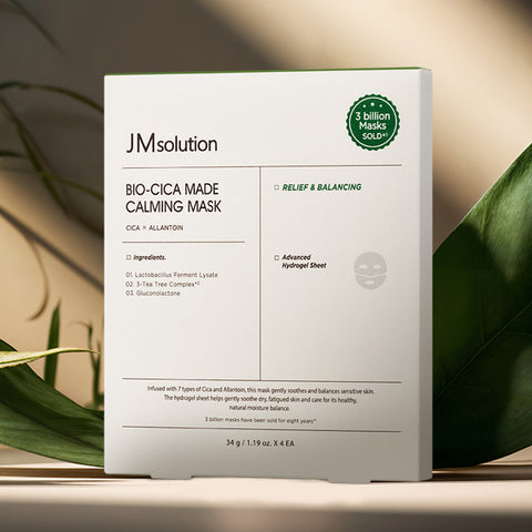 JM Solution Bio Cica Made Calming Mask 34g 4P