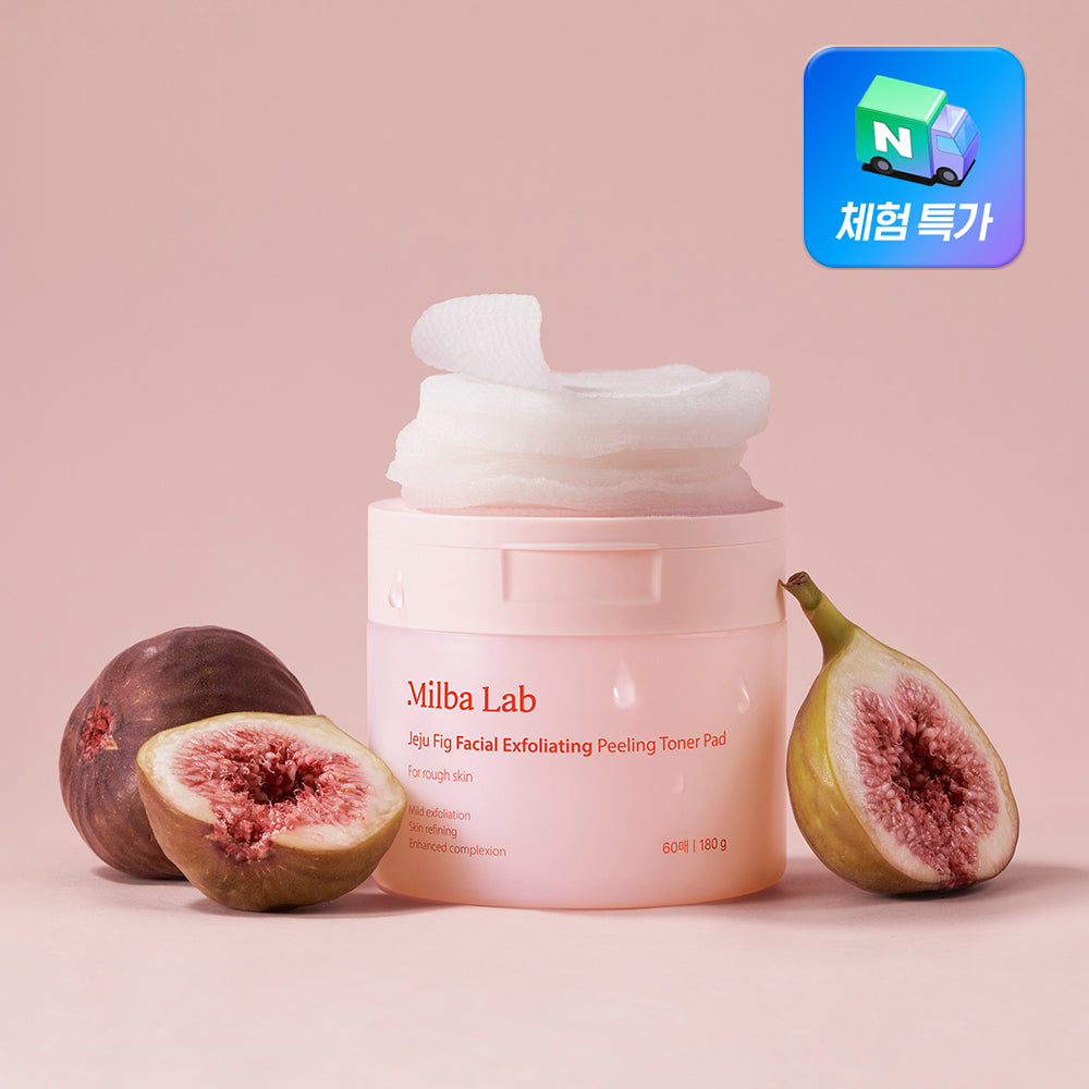 Milk Baobab MilbaLab Jeju Fig Exfoliating Toner Pads (60 Pads)