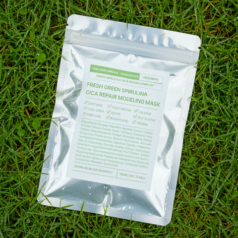 Desembre Spirulina Modeling Mask (Cooling Cica Rubber Pack) 500g