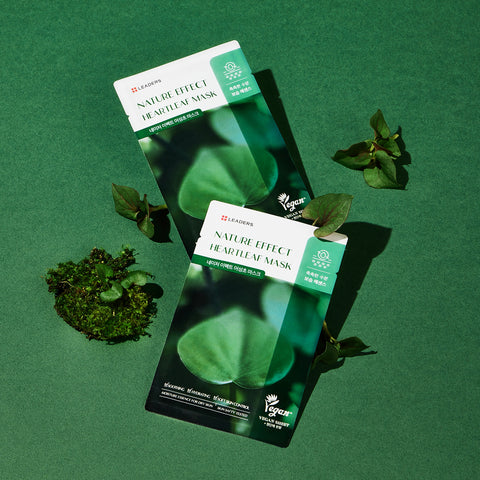 Leaders Nature Effect Houttuynia Cordata Mask 21 ml (10 sheets)