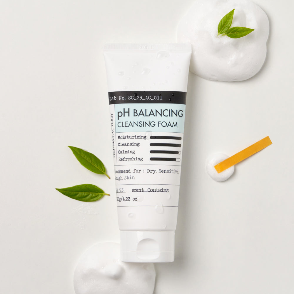 Derma Factory Panthenol 2% pH Balancing Cleansing Foam 120g