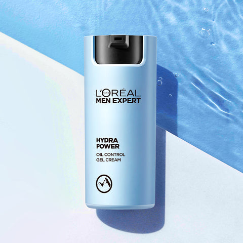 L'Oreal Paris Men Expert Hydra Power Oil Control Gel Cream 50ml (+ Duo Foam 50ml)