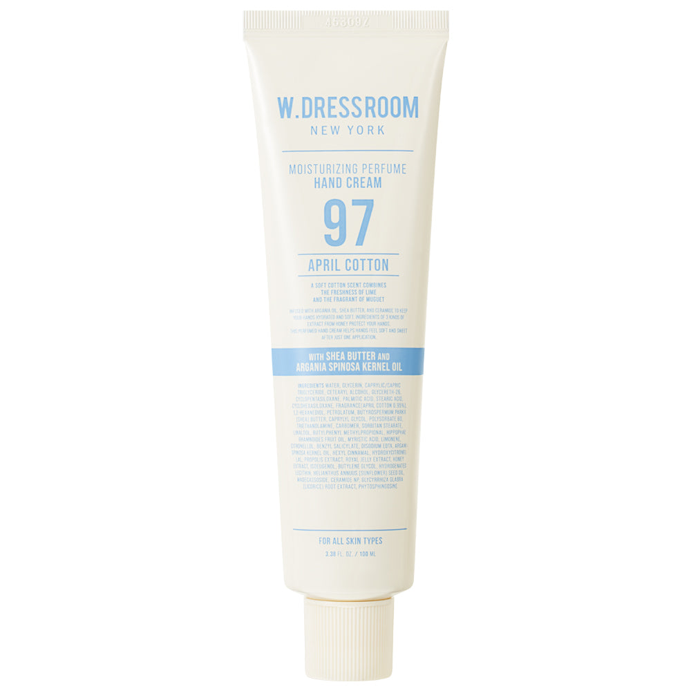 W.Dressroom Perfume Hand Cream No.97 April Cotton 100ml