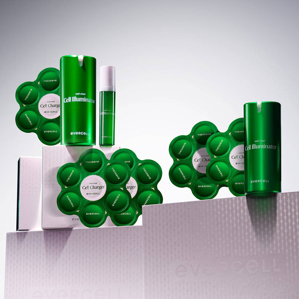 Evercell Cellvital Self Program 5-Week Set (4-Week + 1-Week Trial) Stem Cell Culture Ampoule Serum