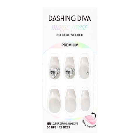 Dashing Diva Magic Press Lumiere (Coffin) Nail Tips