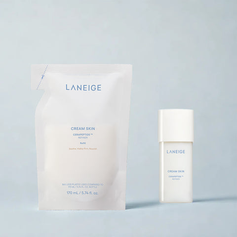 Laneige Cream Skin Refill 170ml + 50ml Gift