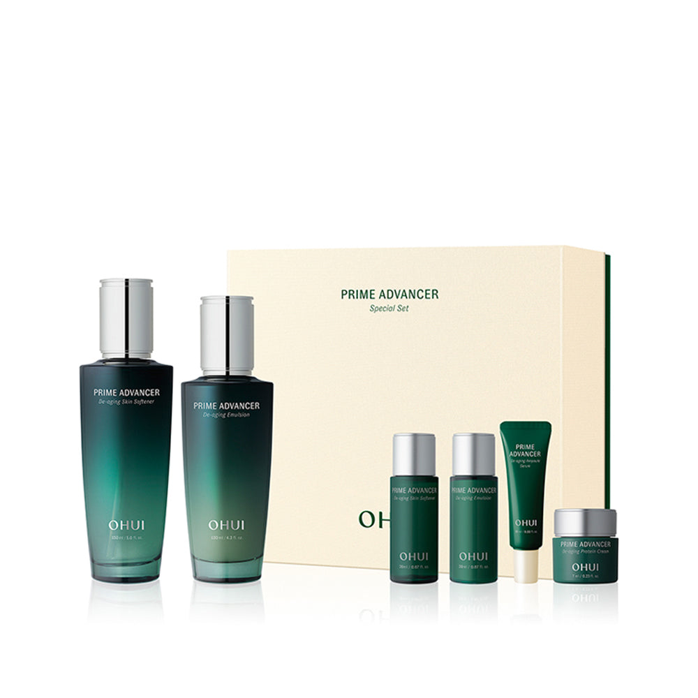 OHUI Prime Advancer D.Aging 2-Piece Set (Skin 150ml + Emulsion 130ml)