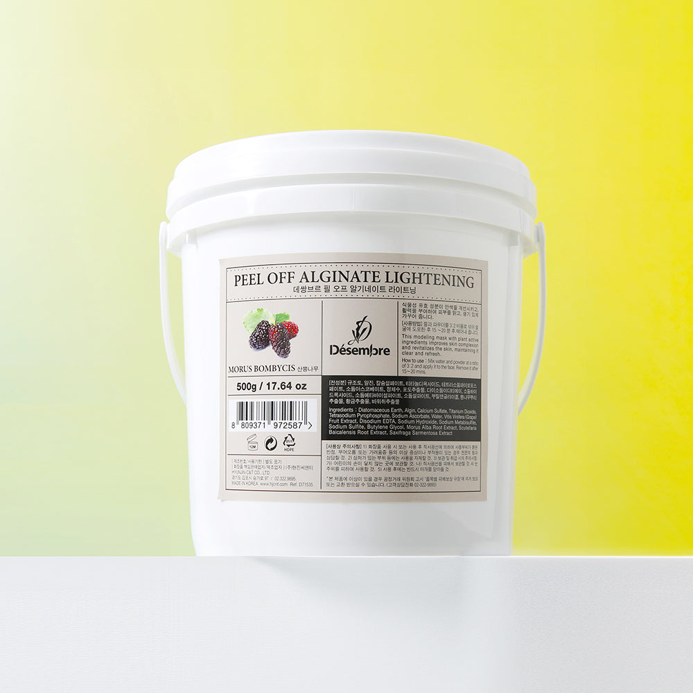 Desembre Peel-Off Alginate Lightening Modeling Mask 500g