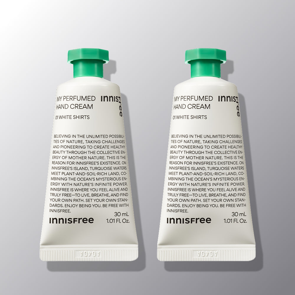 Innisfree My Perfumed Hand Cream 30ml (01 White Shirt) (2 Pack)