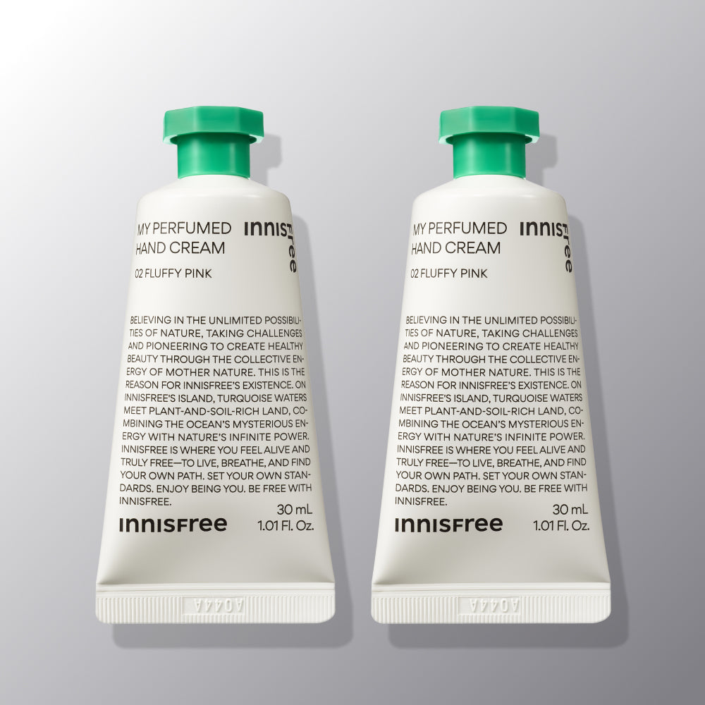 Innisfree My Perfumed Hand Cream 30ml (02 Fluffy Pink) (2 pack)