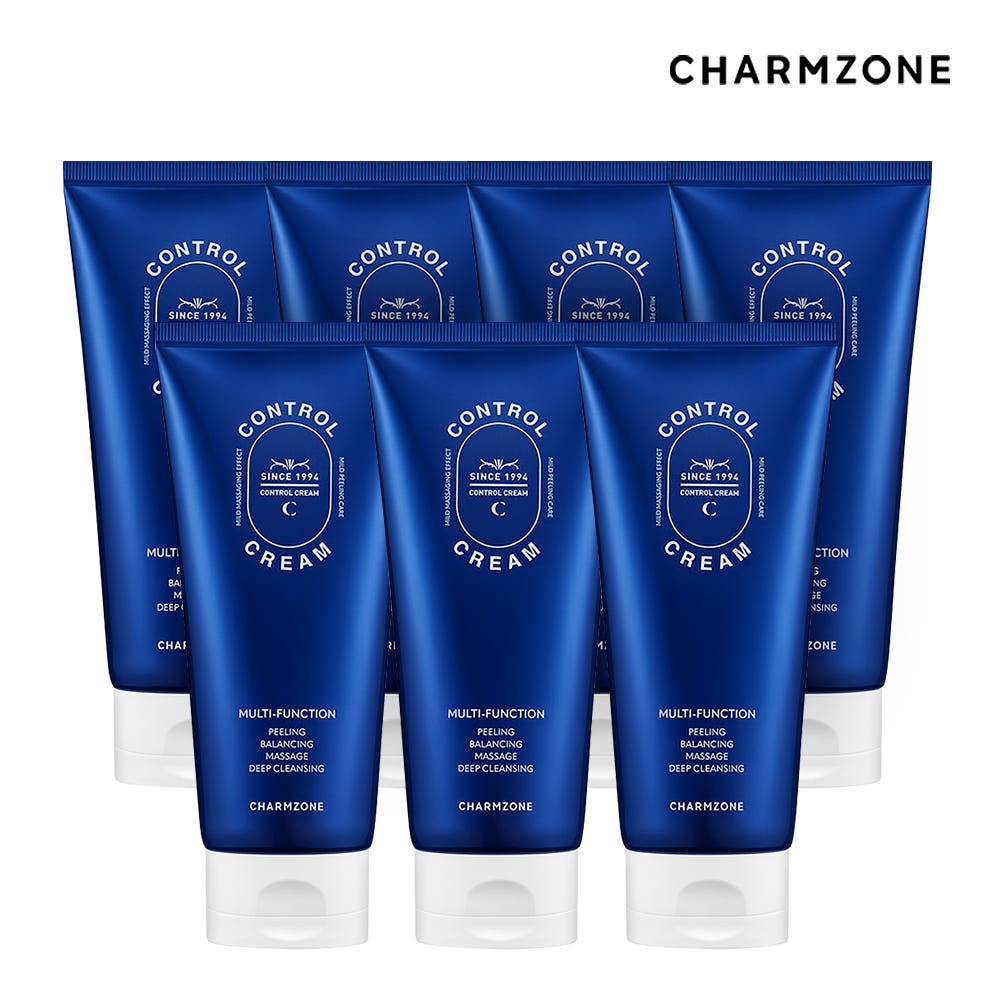 Charmzone Control Premium Multi Massage Cream Peeling Deep Cleansing 150ml (7 Pack)