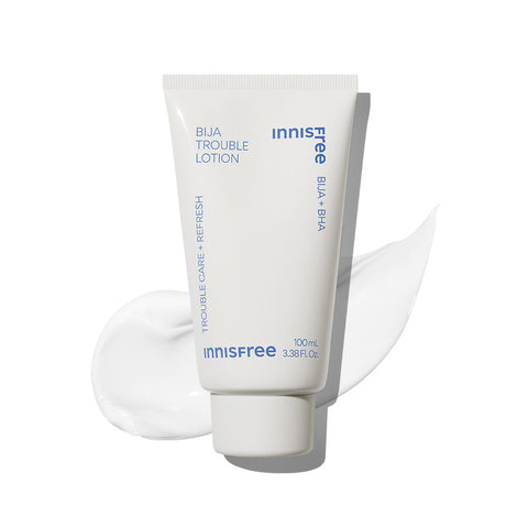 Innisfree Bija Trouble Toner 170ml + Bija Trouble Lotion 100ml (2-Piece Set)