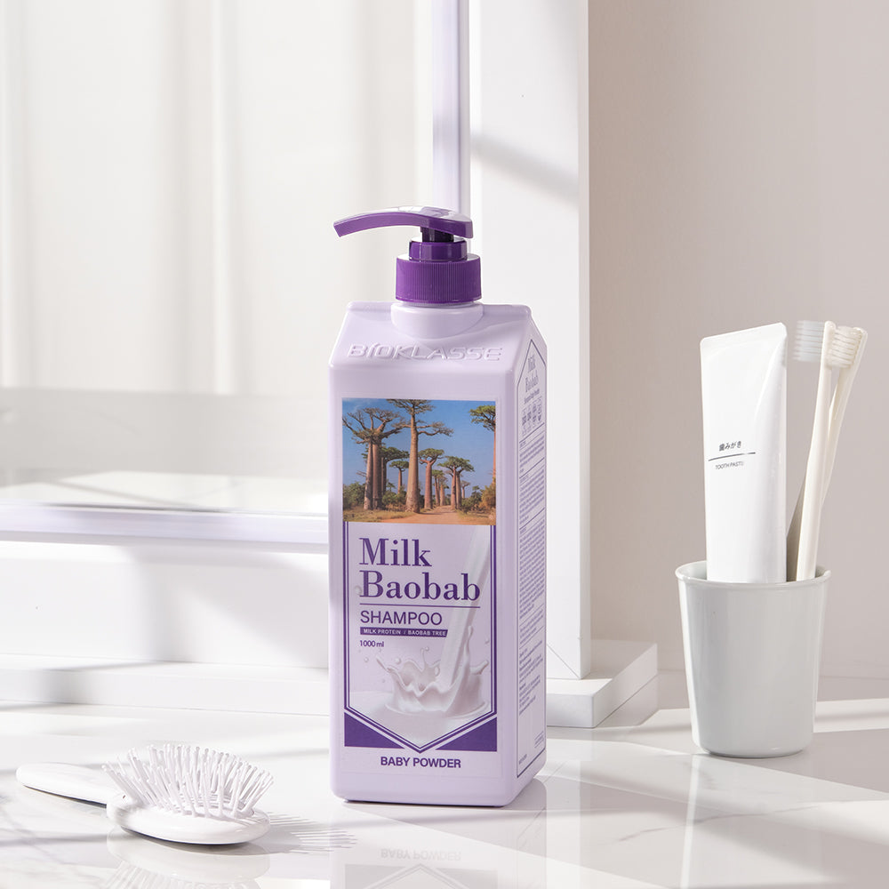 Milk Baobab Original Shampoo - Baby Powder, 1L