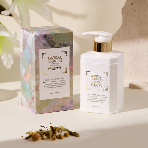 Teabless Lily Musk White Tea Perfume Body Lotion 480g