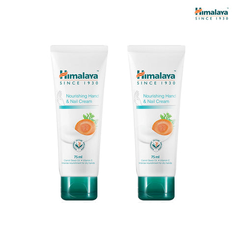 Himalaya Nourishing Carrot Seed Hand Cream 75ml (2 Pack)