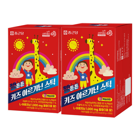 Chongkundang Kids Arginine Jelly Sticks 20 g x 30 sachets (2 Pack) (2 months)