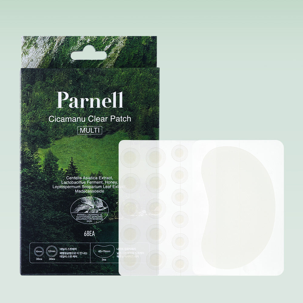 Parnell Cicamanu Clear Patch (Multi) - 68 patches