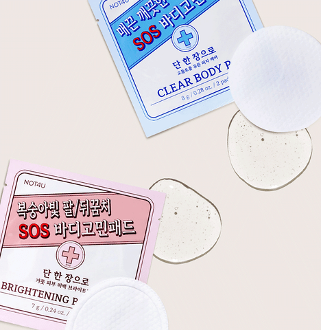 NOT4U Clear SOS Body Pads (10 pcs)
