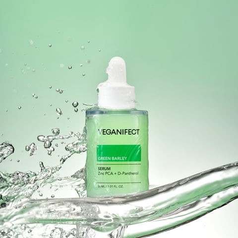 Veganifect Cheongbori Zinc Serum 30ml + Cheongbori LHA Gel Cleanser 205ml