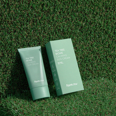 Farmstay Tea Tree Biome Calming Sun Cream 50ml (3 Pack)