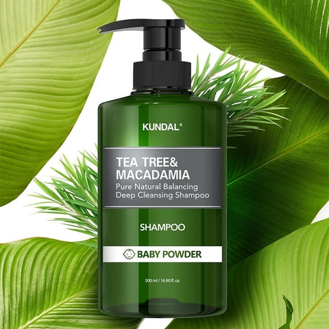 Kundal Scalp Deep Cleansing Shampoo (Oily) 500ml x2 - Baby Powder