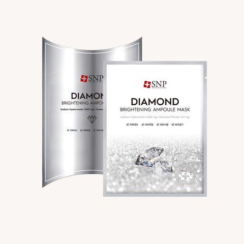 SNP Diamond Brightening Ampoule Mask (10 Pack)
