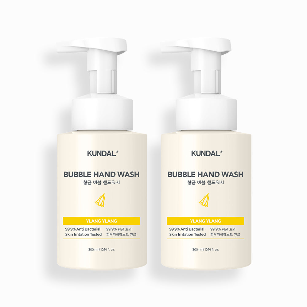 Kundal Pure & Safe Bubble Hand Wash 2 Pack (Ylang Ylang) 300ml