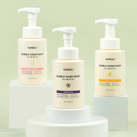 Kundal Pure & Safe Bubble Hand Wash 3-Piece Set 300ml