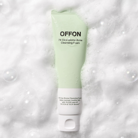 Offon 7X Cica-Biome Acne Cleansing Foam 120ml