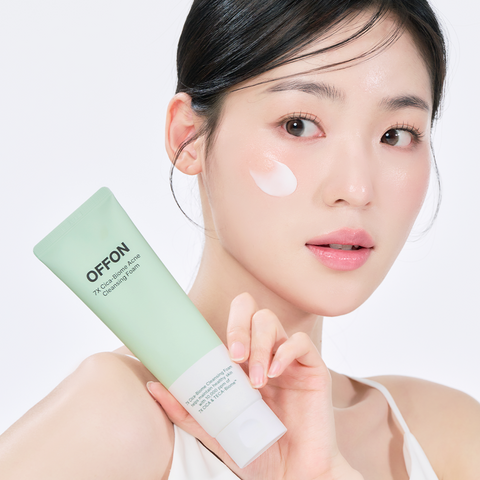 Offon 7X Cica-Biome Acne Cleansing Foam 120ml
