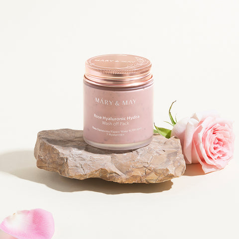 Mary&May Vegan Rose Hyaluronic Hydra Wash-Off Pack 125ml