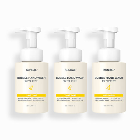 Kundal Pure & Safe Bubble Hand Wash 3-Piece Set 300ml