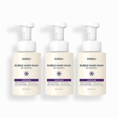 Kundal Pure & Safe Bubble Hand Wash 3-Piece Set 300ml