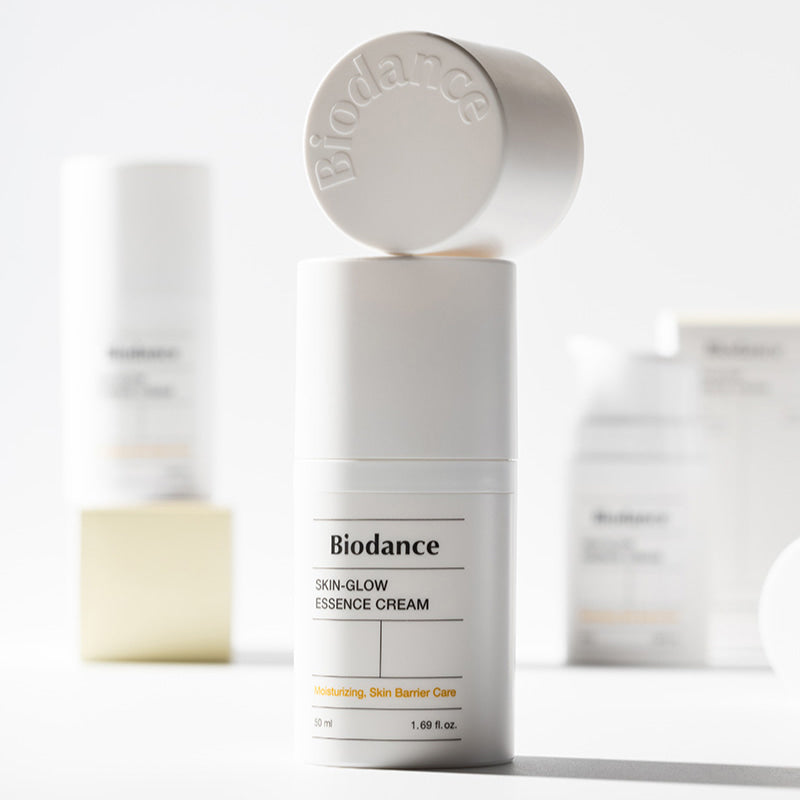 Biodance Skin-Glow Essence Cream bottle on a white background