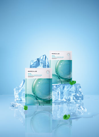Centellian24 Madeca Lab Hyal Waterful Glow Gel Mask 5 Sheets (23ml) - 2 Pack