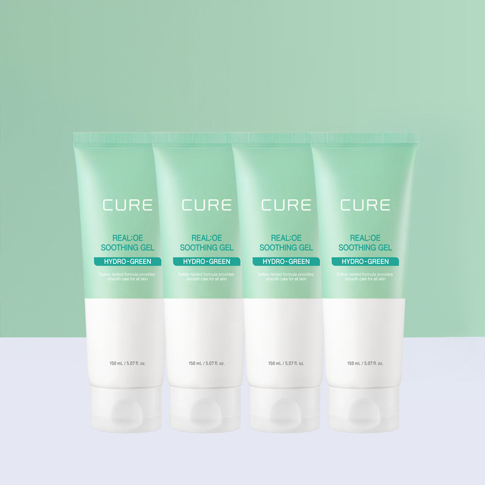 Kim Jeong Moon Aloe Cure Real Aloe Soothing Gel 150ml (4 Pack)