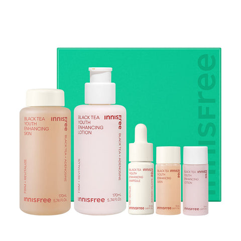 Innisfree Black Tea Youth Enhancing Skin Care 2-Piece Set