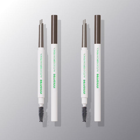 Innisfree Flat Eyebrow Pencil 0.3g (2-Pack) No.4 Dawn Dew Ash Brown