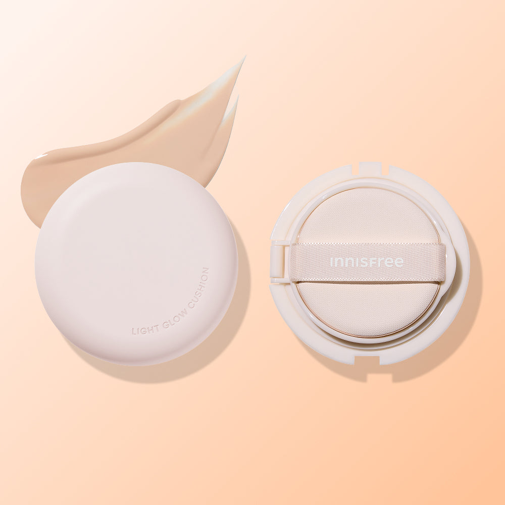 Innisfree Light Glow Cushion [23N Ginger] 14g + Refill 14g