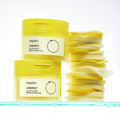Beplain Lemon C Glutathione Brightening Pads 70 Pads