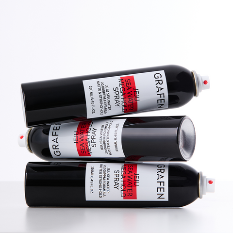 Grafen One-Step Styling Duo (Matte Wax 70g + Mega Hold Spray 250ml)
