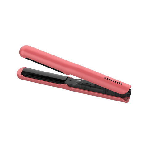 Glampalm Glam Chic Mini Volume Hair Iron (Glam Pink) Portable Travel Dual-Voltage GP103CV