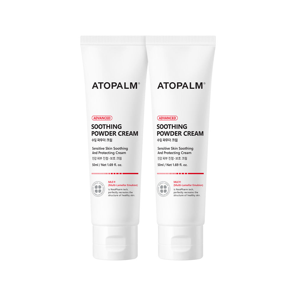Atopalm Soothing Powder Cream 50ml (2 Pack)
