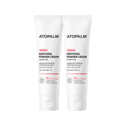 Atopalm Soothing Powder Cream 50ml (2 Pack)