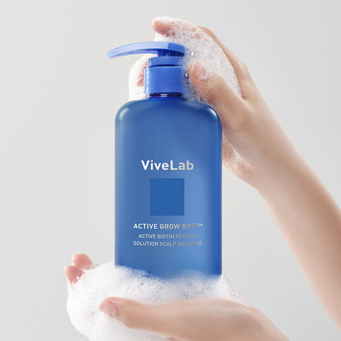 Vivelab Active Biotin Peptide Cooling Scalp Shampoo 1L (2 Pack)