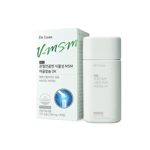 Dr. Lean Joint & Cartilage MSM & Bone Calcium DK 1350mg x 90 Tablets (4 Pack) (4-Months)