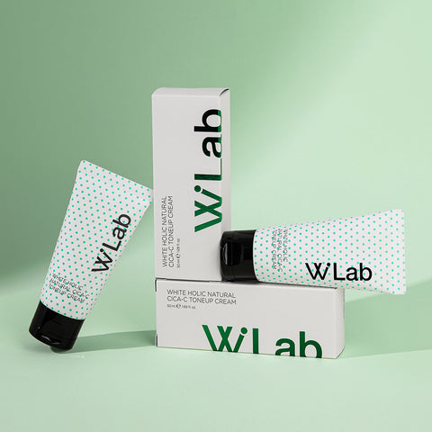 W.Lab White Holic Natural Cica C Tone-Up Cream 50ml (2 Pack)